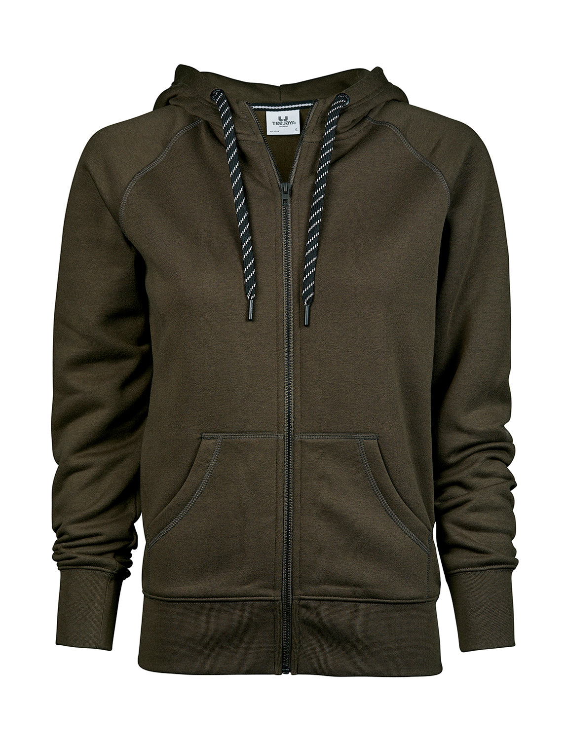 Ladies` Fashion Full Zip Hood