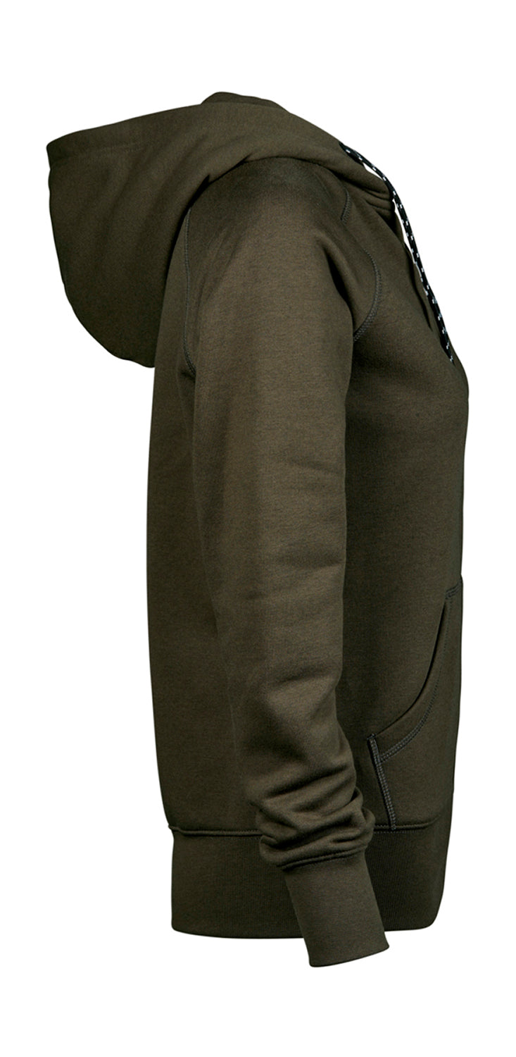 Ladies` Fashion Full Zip Hood