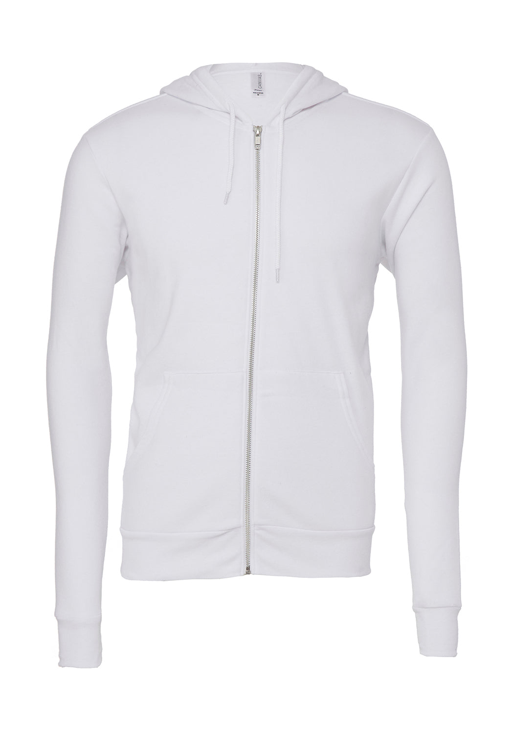 Unisex Poly-Cotton Full Zip Hoodie