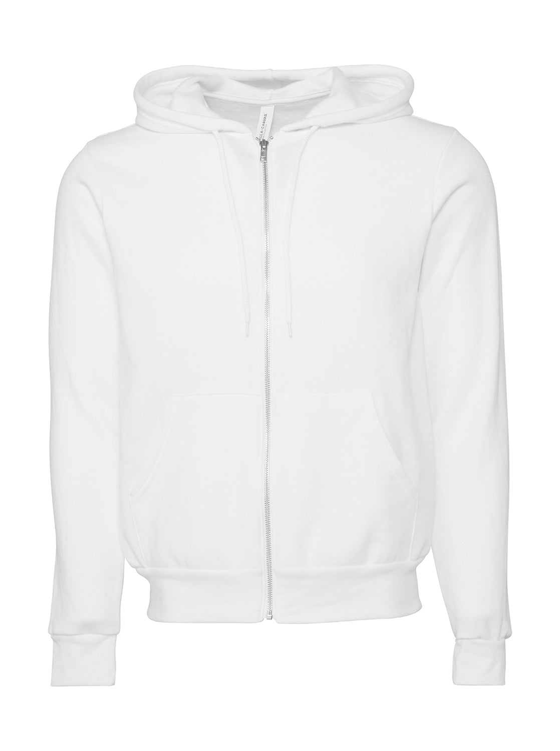 Unisex Poly-Cotton Full Zip Hoodie