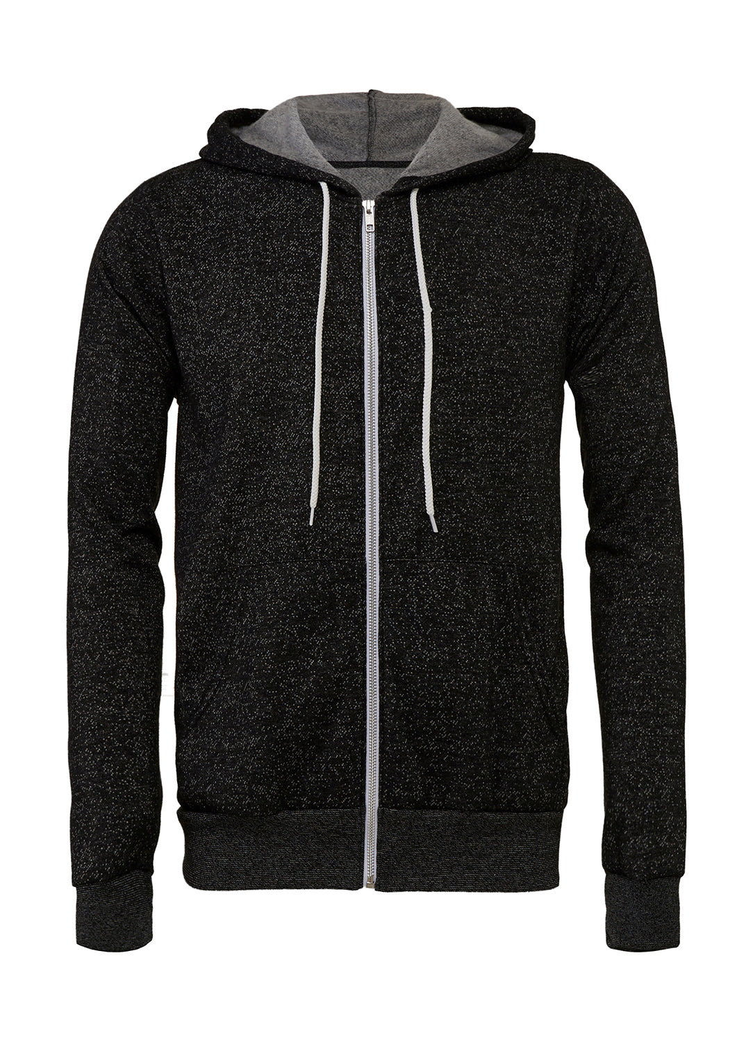 Unisex Poly-Cotton Full Zip Hoodie