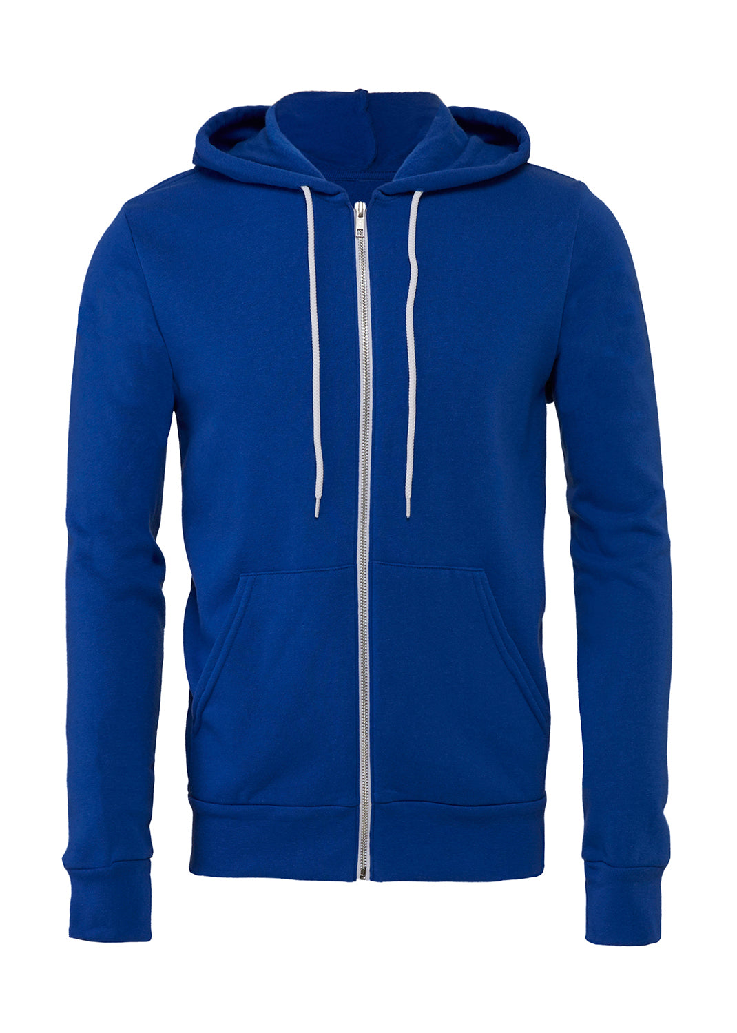 Unisex Poly-Cotton Full Zip Hoodie