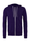 Unisex Poly-Cotton Full Zip Hoodie