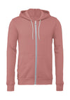 Unisex Poly-Cotton Full Zip Hoodie