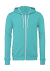 Unisex Poly-Cotton Full Zip Hoodie