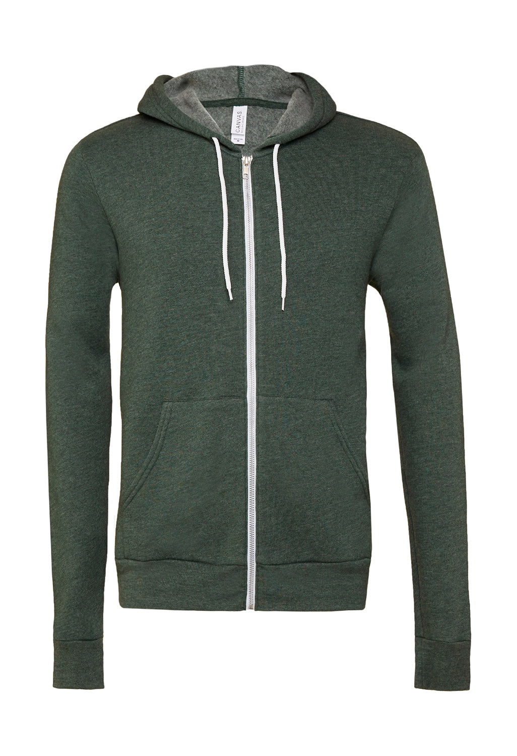 Unisex Poly-Cotton Full Zip Hoodie