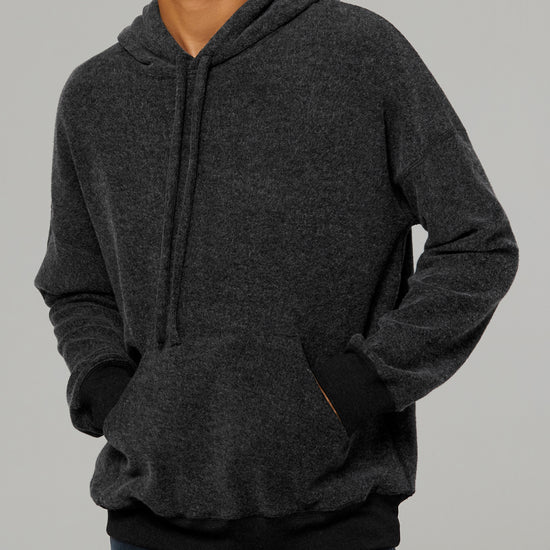 Unisex Sueded Fleece Pullover Hoodie