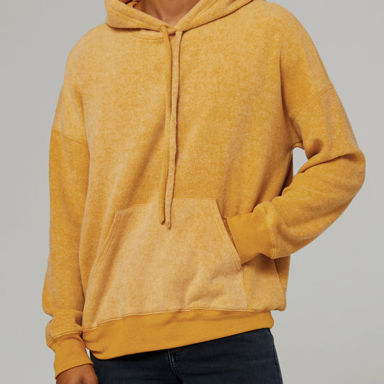 Unisex Sueded Fleece Pullover Hoodie