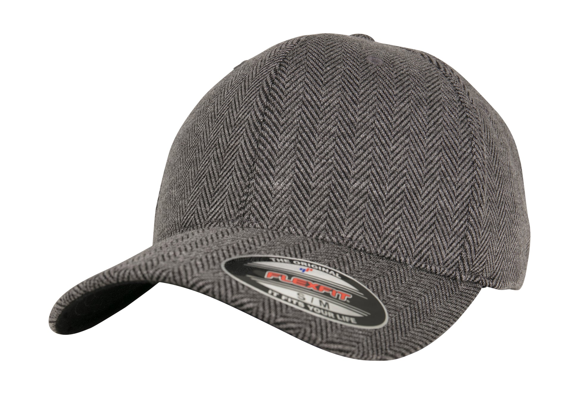 Heringbone Melange Cap