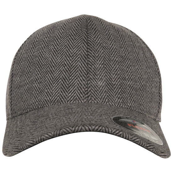 Heringbone Melange Cap
