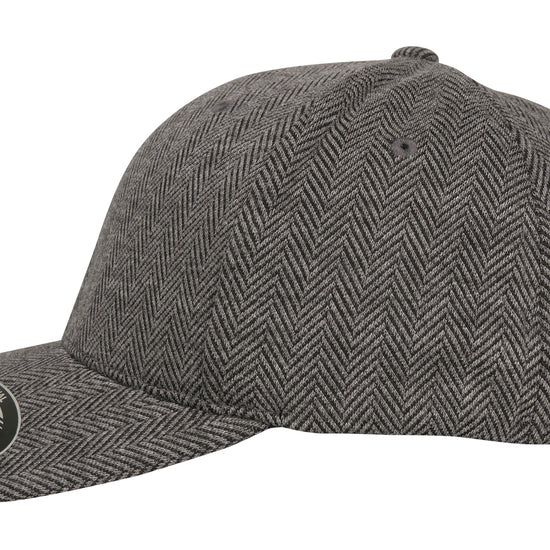 Heringbone Melange Cap