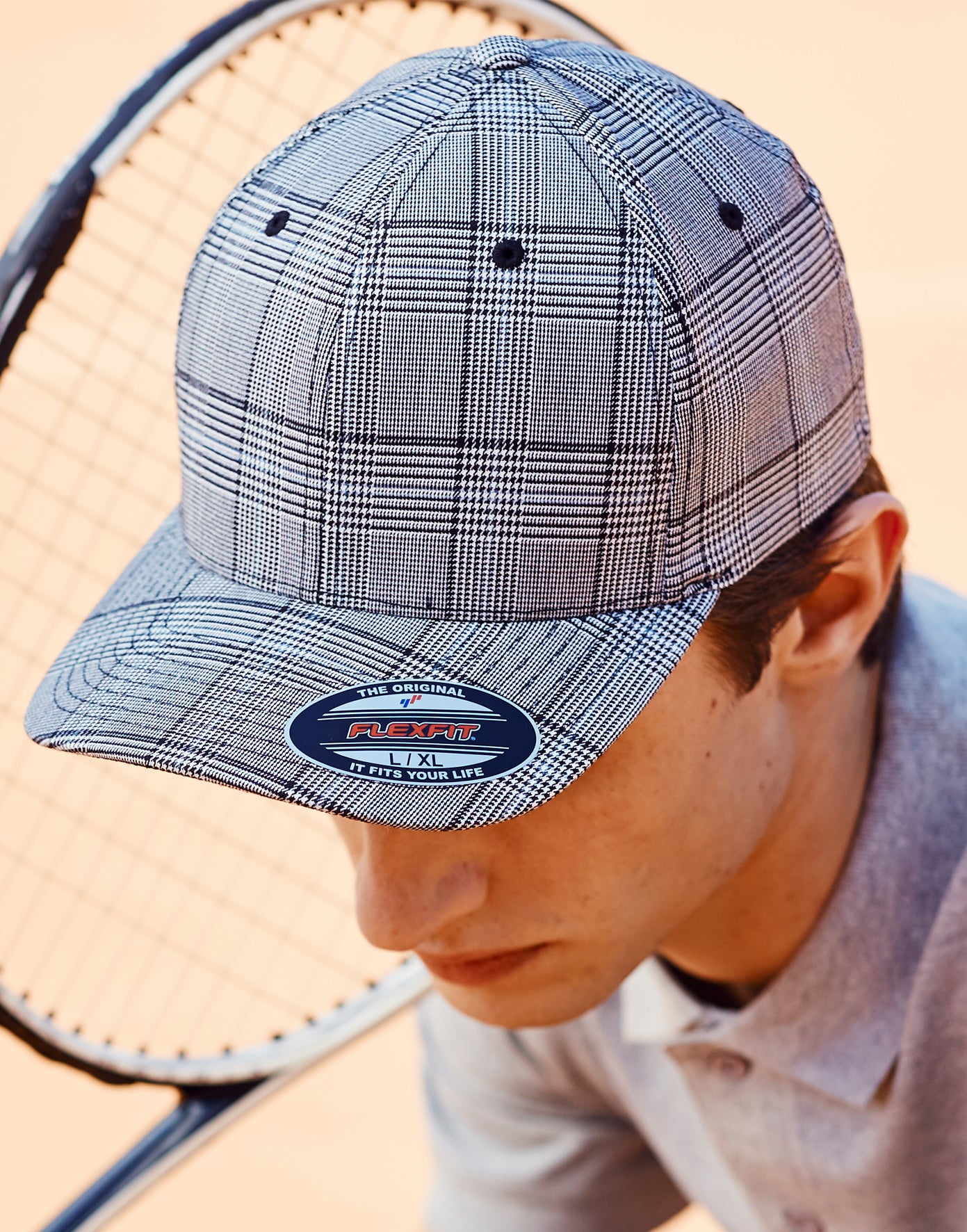 Glen Check Cap