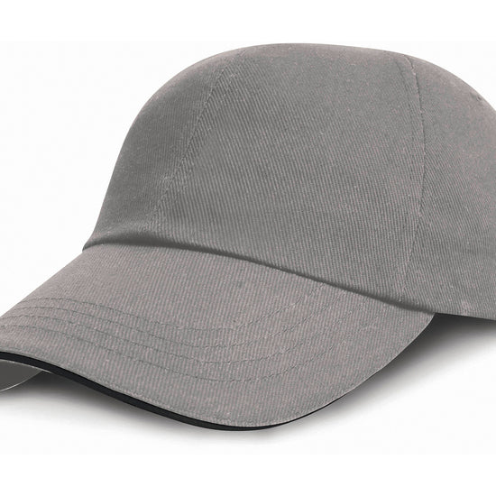 Brushed Cotton Sandwich Cap
