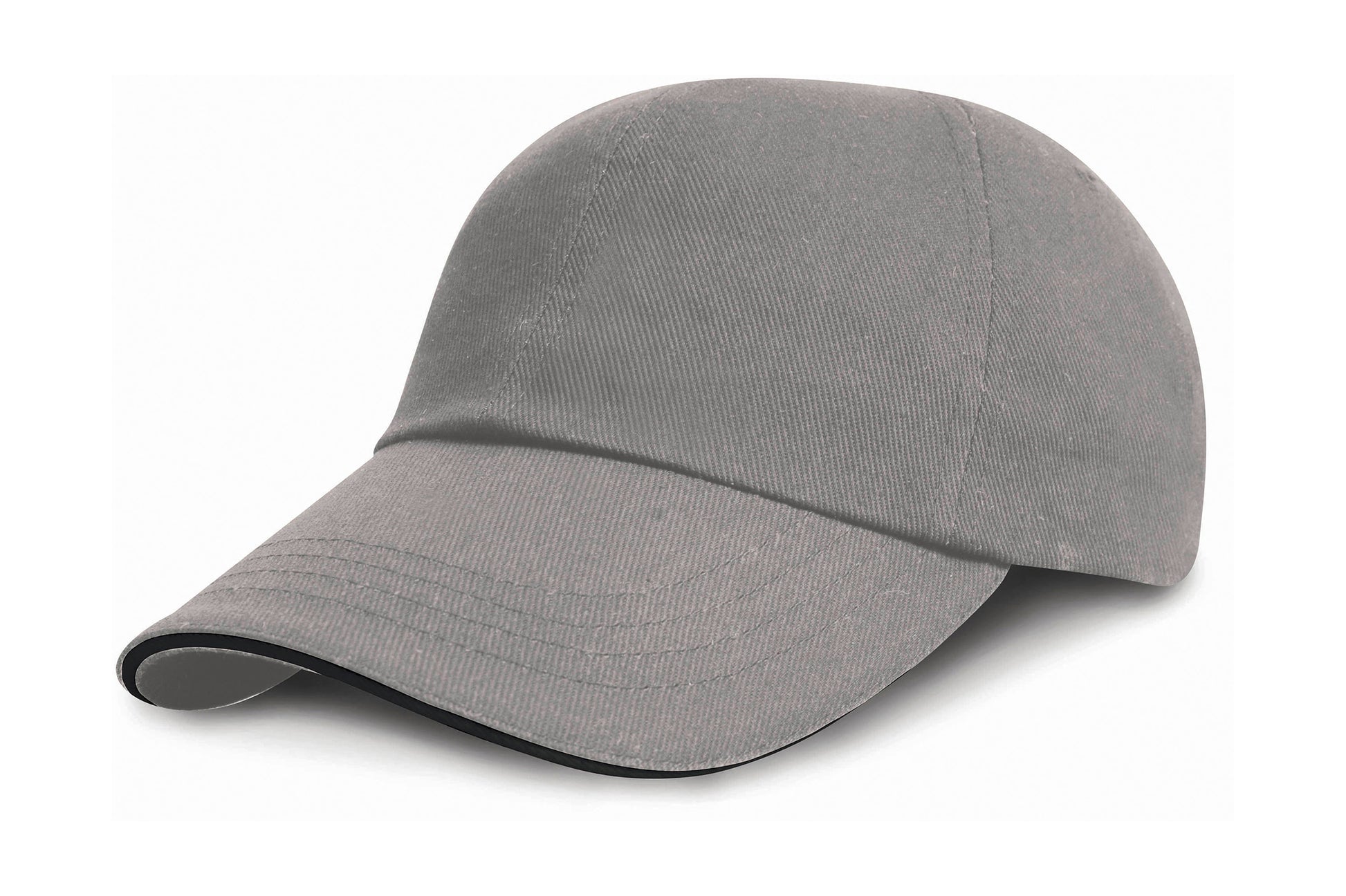 Brushed Cotton Sandwich Cap