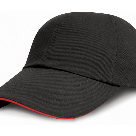 Brushed Cotton Sandwich Cap