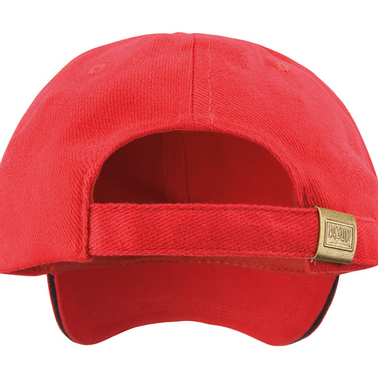 Brushed Cotton Sandwich Cap