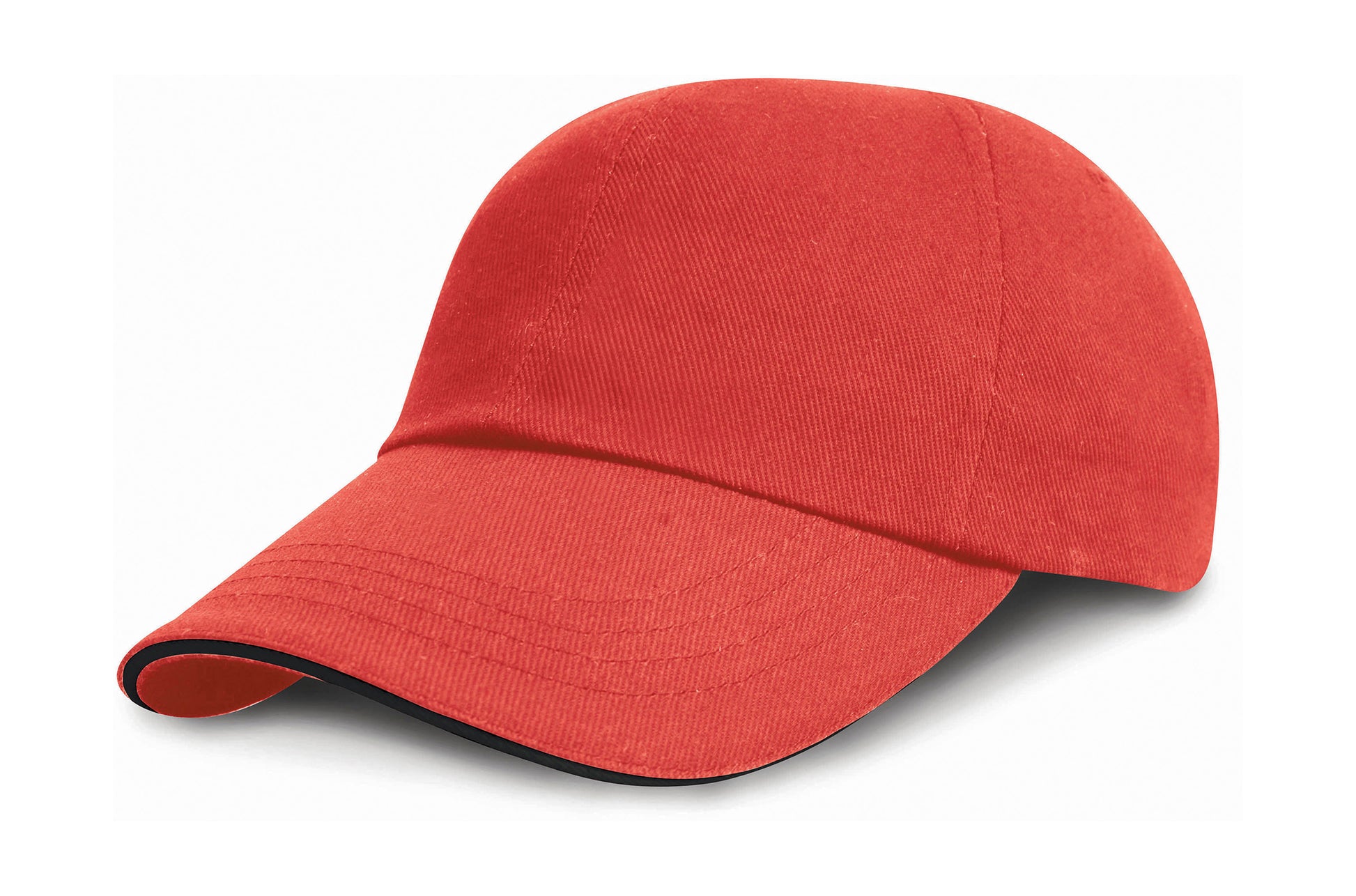 Brushed Cotton Sandwich Cap
