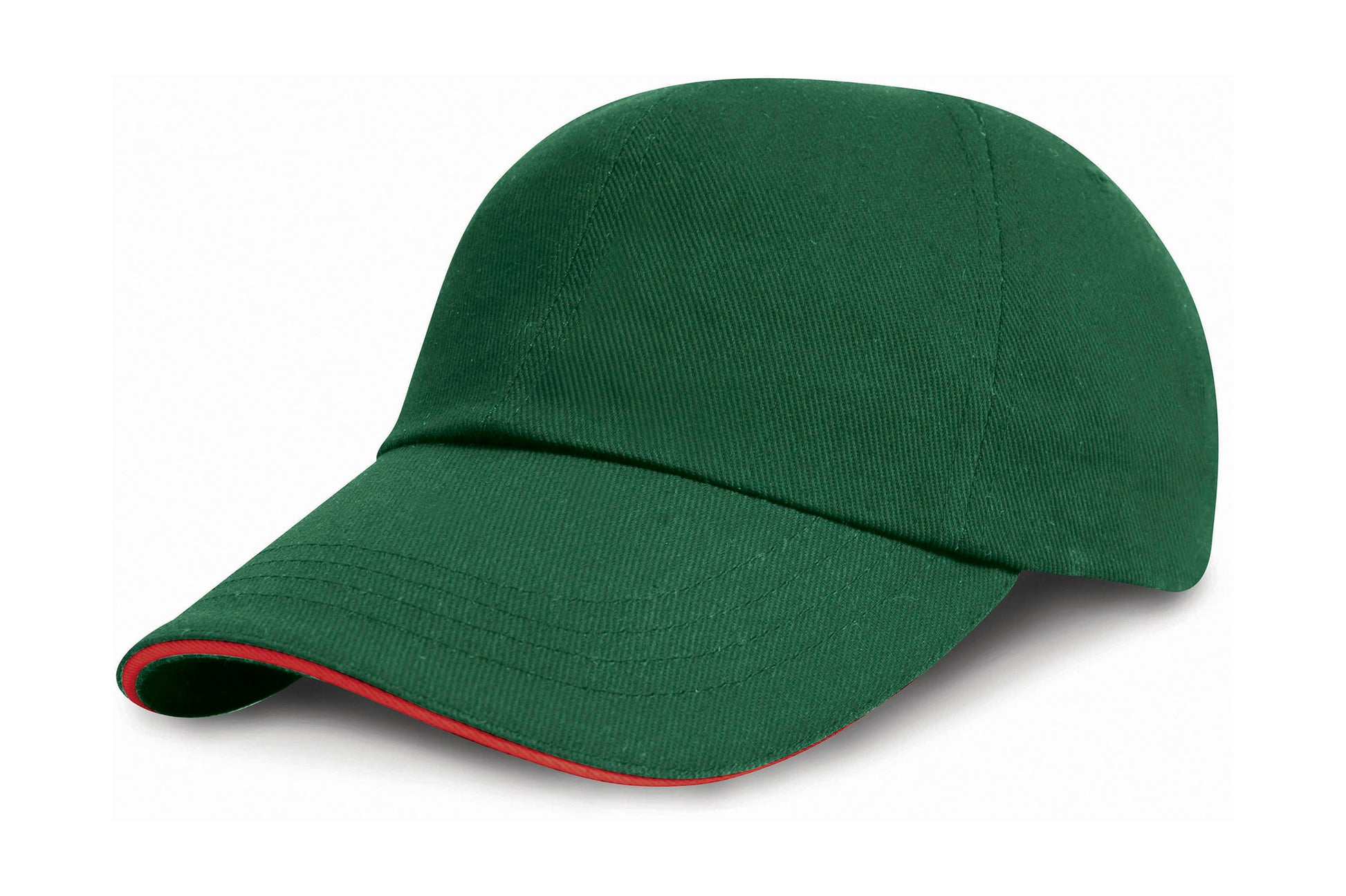 Brushed Cotton Sandwich Cap