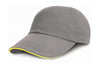 Brushed Cotton Sandwich Cap