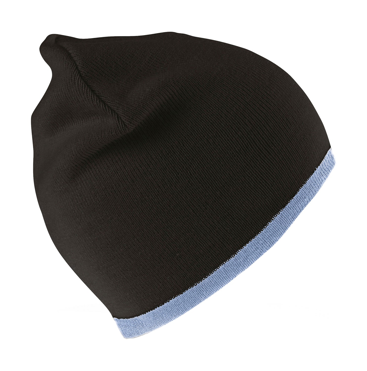 Soft Feel Cuffless Reversible Beanie