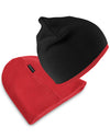 Soft Feel Cuffless Reversible Beanie