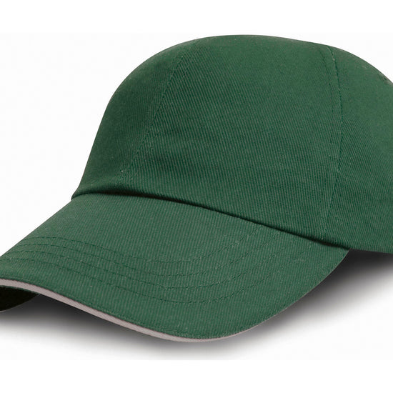 Brushed Cotton Decorator Cap with Sandwich Peak