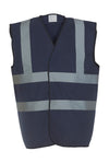 YOKO Hi-Vis 2 Bands & Braces Waistcoat  HVW100