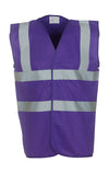 YOKO Hi-Vis 2 Bands & Braces Waistcoat  HVW100