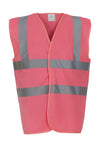 YOKO Hi-Vis 2 Bands & Braces Waistcoat  HVW100