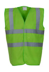 YOKO Hi-Vis 2 Bands & Braces Waistcoat  HVW100