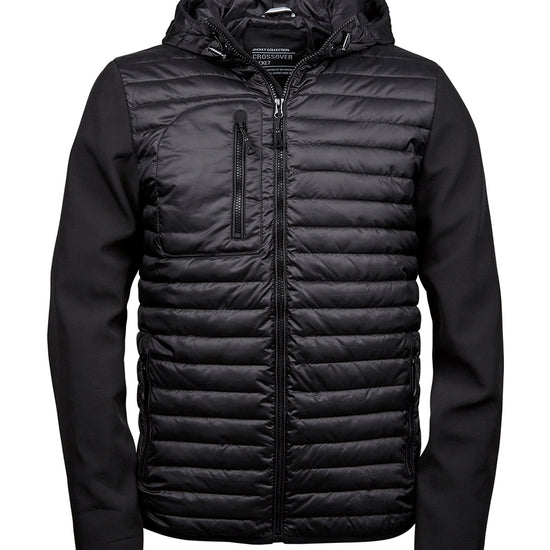 Tee Jays Men´s Hooded Crossover Jacket