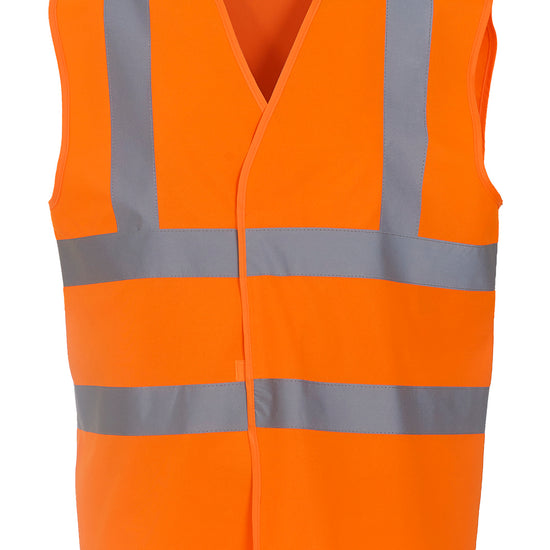 YOKO Hi-Vis 2 Bands & Braces Waistcoat  HVW100