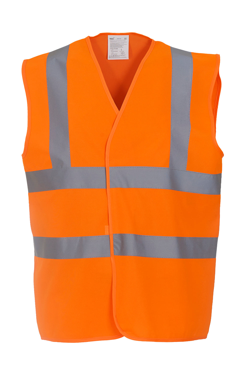 YOKO Hi-Vis 2 Bands & Braces Waistcoat  HVW100
