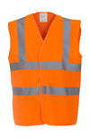 YOKO Hi-Vis 2 Bands & Braces Waistcoat  HVW100