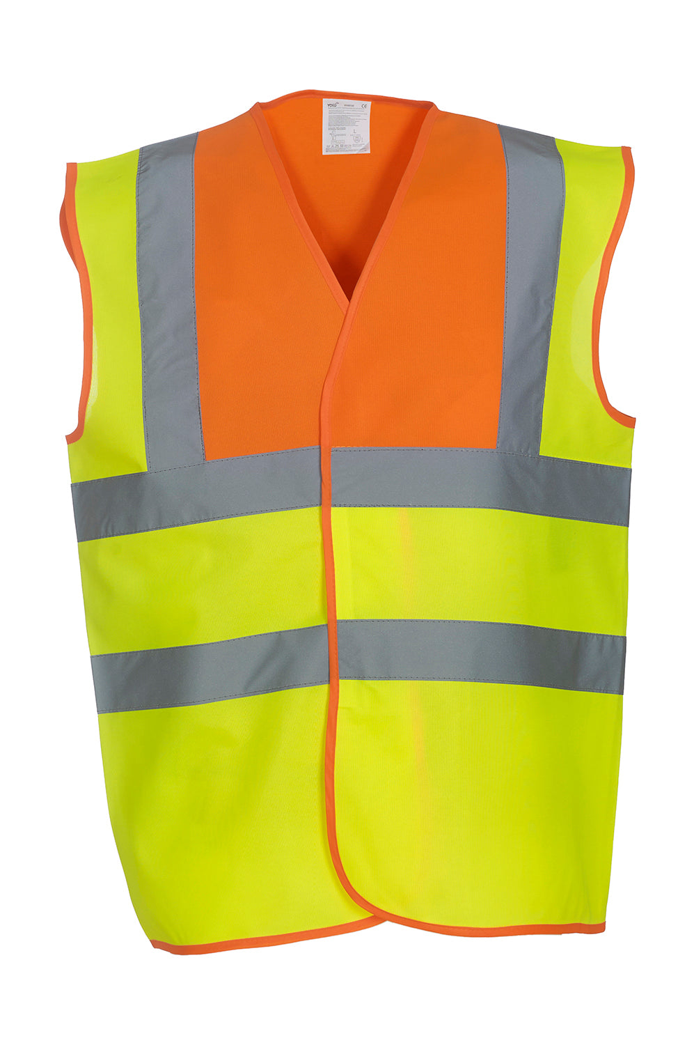 YOKO Hi-Vis 2 Bands & Braces Waistcoat  HVW100
