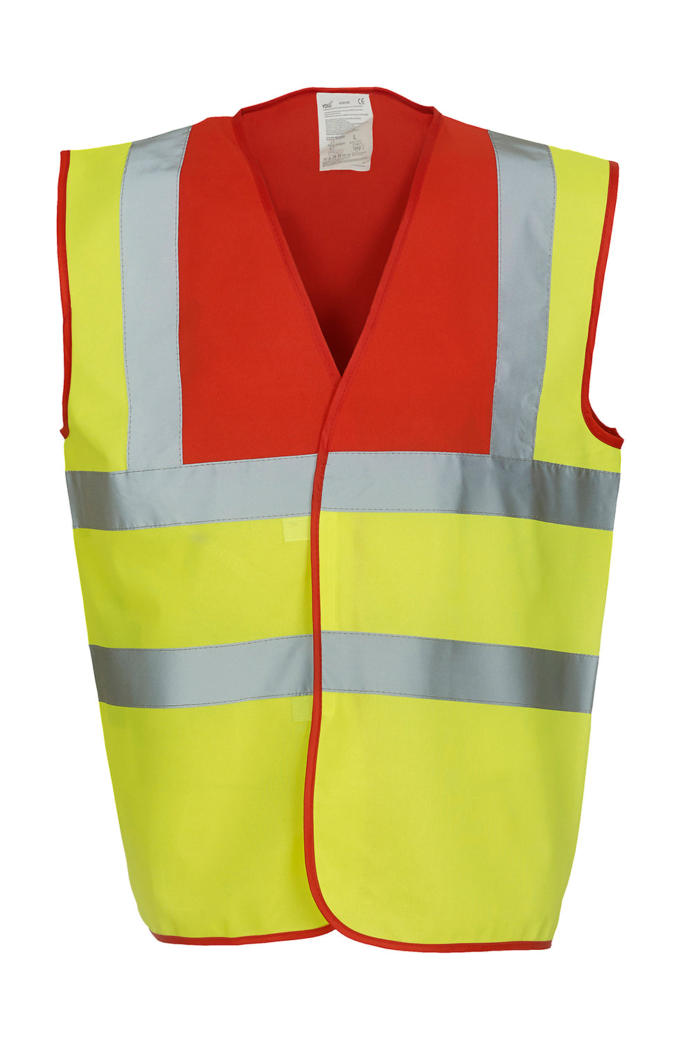 YOKO Hi-Vis 2 Bands & Braces Waistcoat  HVW100