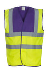 YOKO Hi-Vis 2 Bands & Braces Waistcoat  HVW100