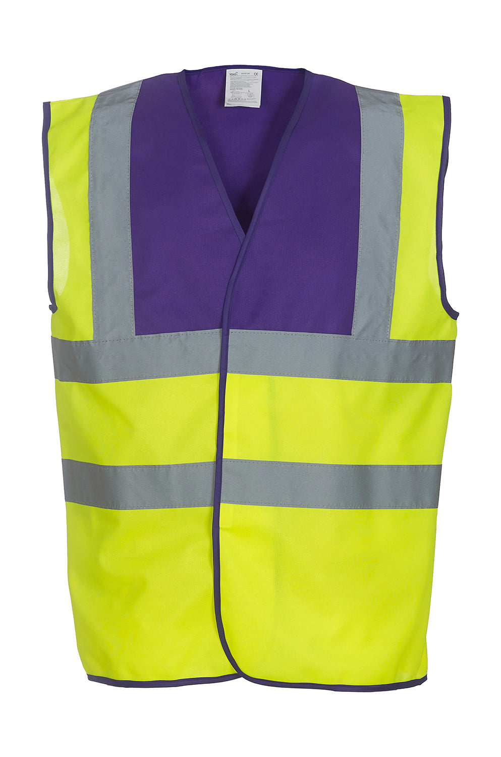YOKO Hi-Vis 2 Bands & Braces Waistcoat  HVW100