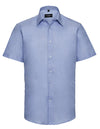 Russell Collection Men´s Short Sleeve Easy Care Tailored Oxford Shirt  -R-923M-0