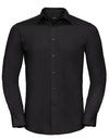 Russell Collection Men´s L/S Poly-Cotton Easy Care Tailored Poplin Shirt  -R-924M-0