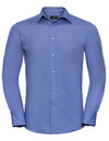 Russell Collection Men´s L/S Poly-Cotton Easy Care Tailored Poplin Shirt  -R-924M-0