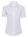 Russell Collection Ladies´ Short Sleeve Easy Care Oxford Shirt  -R-933F-0