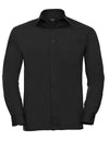 Russell Collection Men´s L/S Poly-Cotton Easy Care Poplin Shirt  -R-934M-0