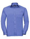 Russell Collection Men´s L/S Poly-Cotton Easy Care Poplin Shirt  -R-934M-0