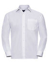 Russell Collection Men´s L/S Poly-Cotton Easy Care Poplin Shirt  -R-934M-0