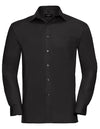 Russell Collection Men´s L/S Pure Cotton Easy Care Poplin Shirt  -R-936M-0