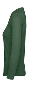 B&C BE INSPIRED Women´s Long Sleeve Polo ID.001 Yksi väri