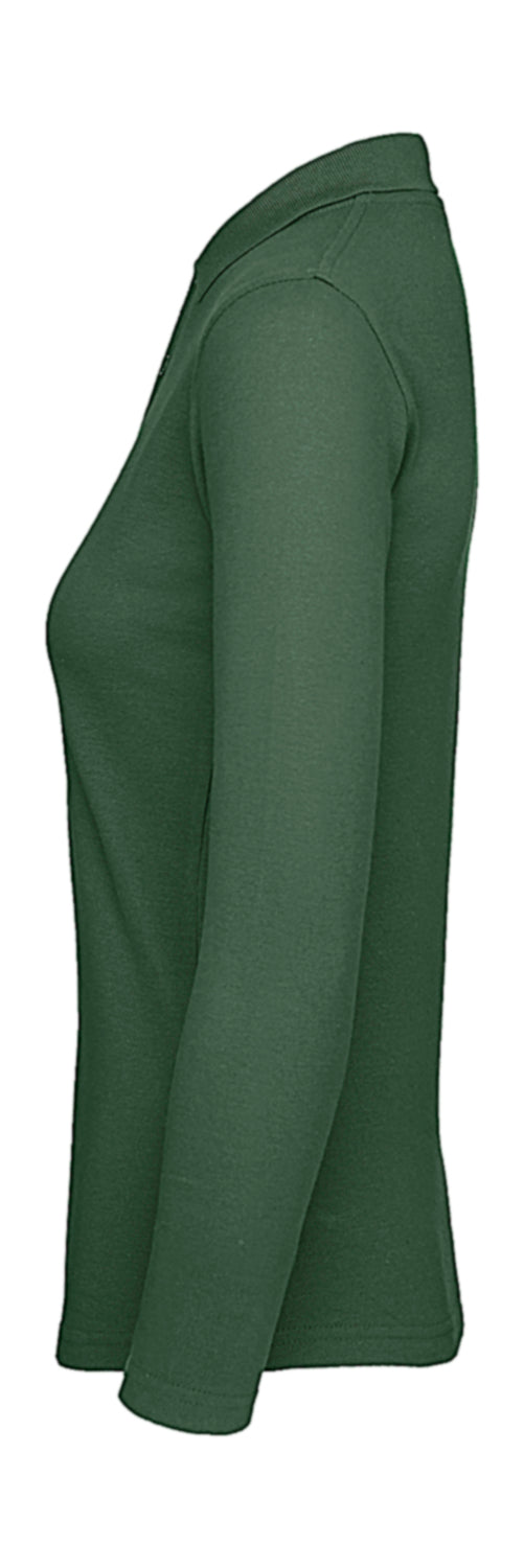 B&C BE INSPIRED Women´s Long Sleeve Polo ID.001 Yksi väri