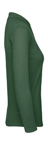 B&C BE INSPIRED Women´s Long Sleeve Polo ID.001 Yksi väri