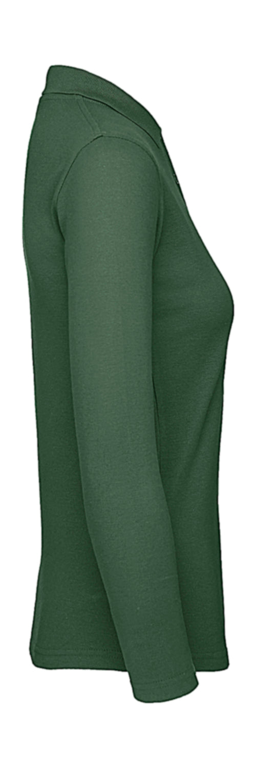 B&C BE INSPIRED Women´s Long Sleeve Polo ID.001 Yksi väri